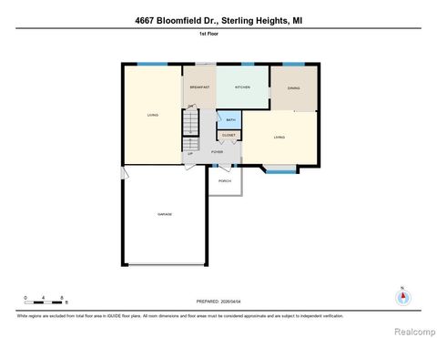 Tiny photo for 4667 Bloomfield Drive, Sterling Heights City, MI 48310 (MLS # 20261021367)