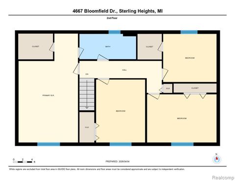 Tiny photo for 4667 Bloomfield Drive, Sterling Heights City, MI 48310 (MLS # 20261021367)