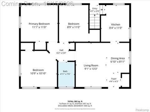 Tiny photo for 2932 Maplewood Avenue, Royal Oak City, MI 48073 (MLS # 20261083183)