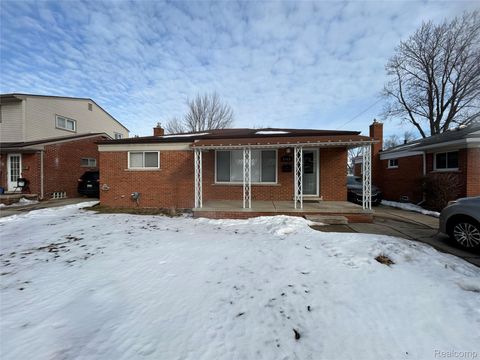 1603 Beaupre Avenue Madison Heights City MI 48071