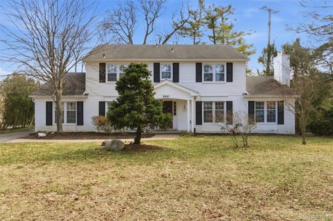 3541 Bradway Boulevard Bloomfield Hills City MI 48301