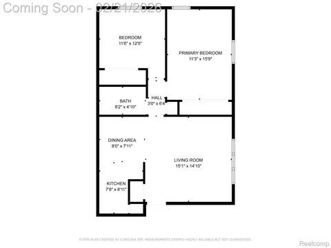 Tiny photo for 801 Plate Street #201, Rochester City, MI 48307 (MLS # 20261009454)