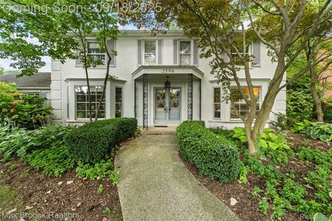 2596 Covington Place Bloomfield Hills City MI 48301