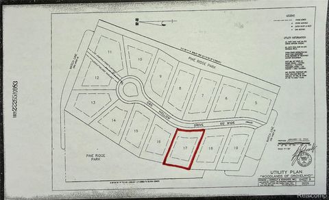 VL Oak Hollow Drive Groveland Township MI 48442