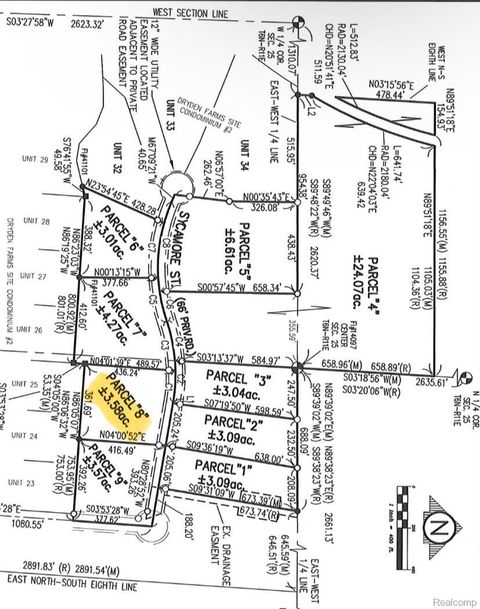 Parcel 8 Sycamore St Dryden Township MI 48428