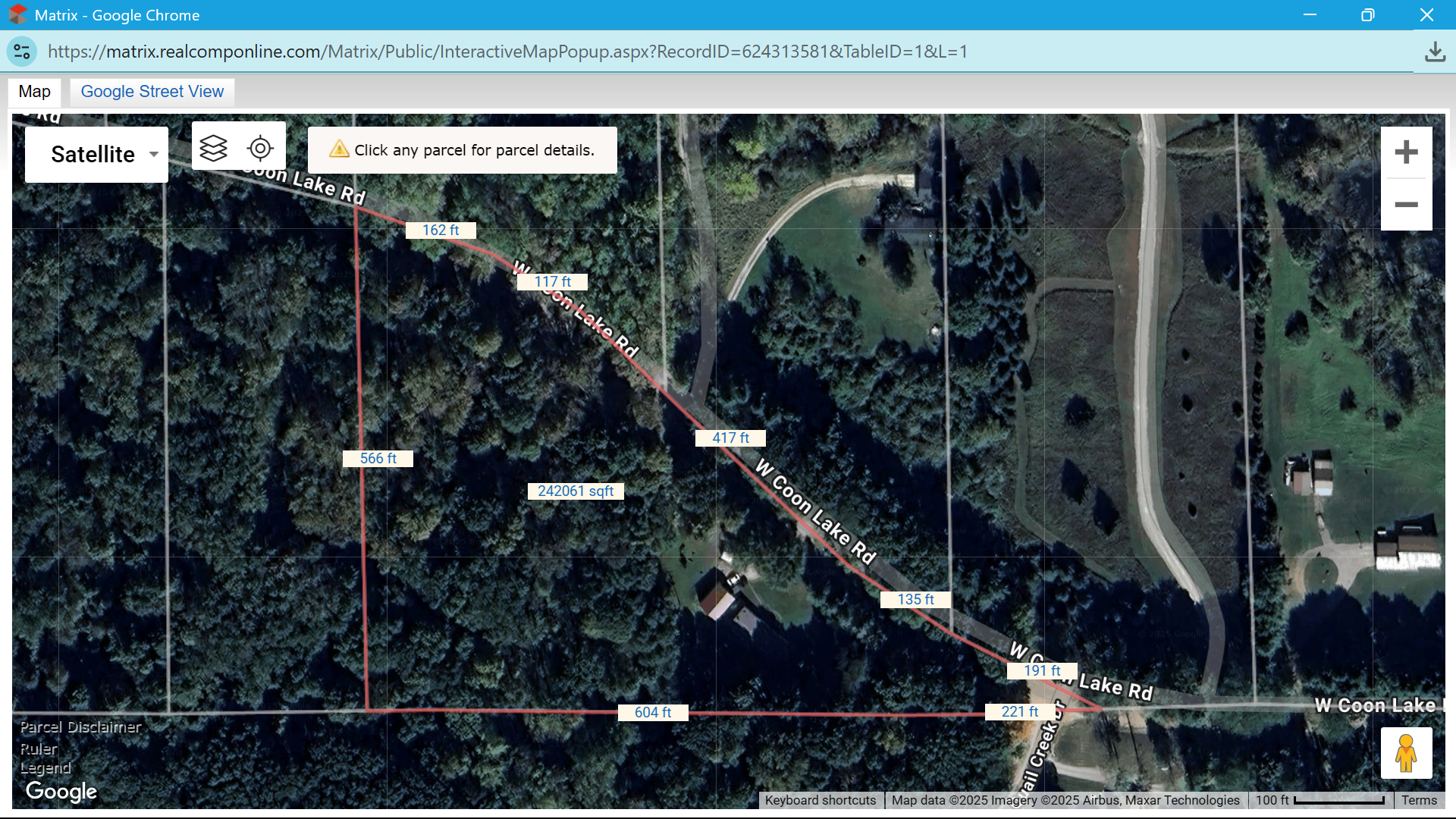 6565 W COON LAKE Road
