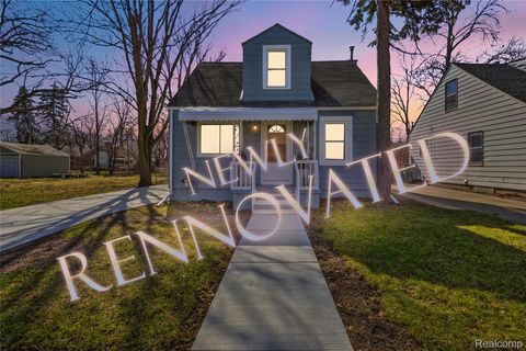 411 W Bernhard Avenue Hazel Park City MI 48030