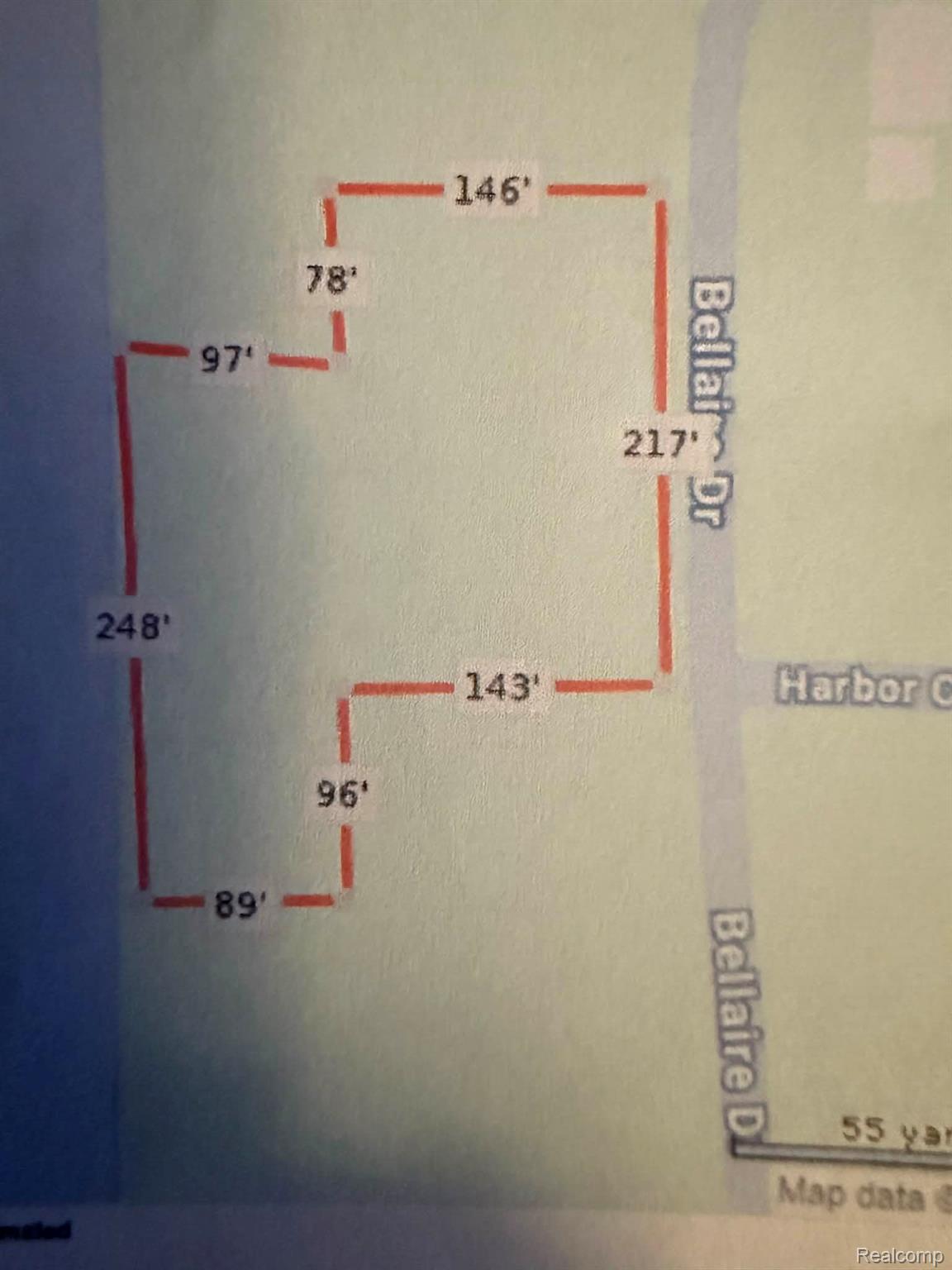 lots 161 162 163 Bellaire Drive