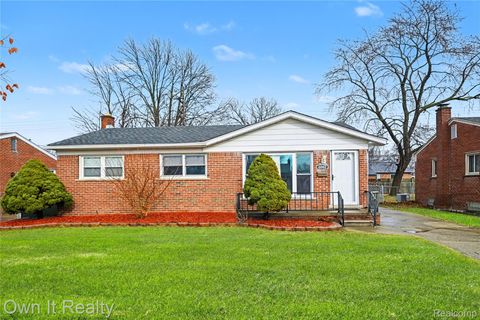 6062 Plainfield Street Dearborn Heights City MI 48127