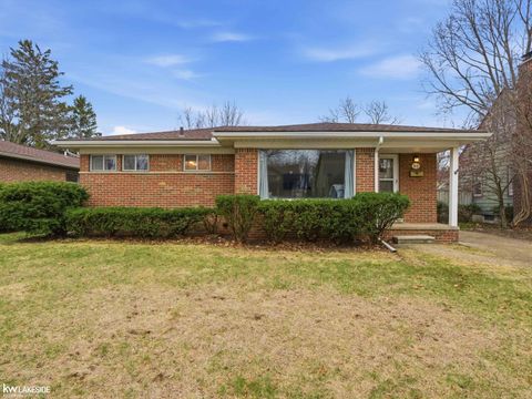 88 Wellesley Drive Pleasant Ridge City MI 48069