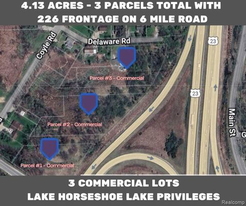 0 Six Mile Road Northfield Township MI 48189