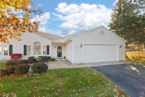 502 CARRIAGE Drive Tecumseh City MI 49286