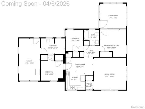 Tiny photo for 8283 Russell Street, Shelby Charter Township, MI 48317 (MLS # 20261020420)