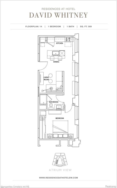 1 Park Avenue 1214 Detroit City MI 48226