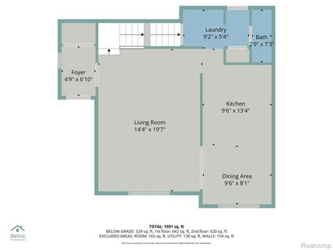 Tiny photo for 37415 Stonegate Circle, Clinton Charter Township, MI 48036 (MLS # 20251060542)