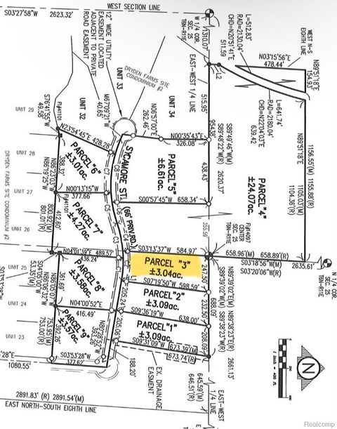 Parcel 3 Sycamore St Dryden Township MI 48428