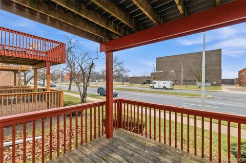 Tiny photo for 631 McDougall Street, Detroit City, MI 48207 (MLS # 20261015582)