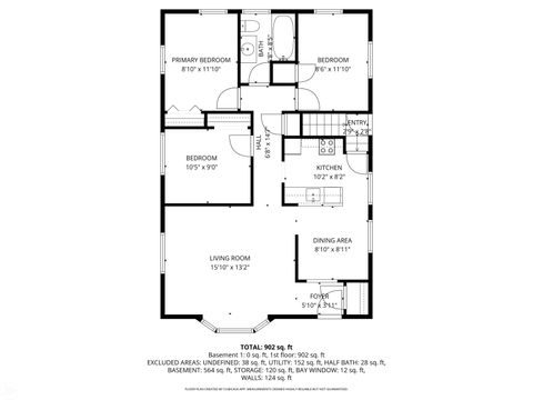 Tiny photo for 22720 Furton Street, St Clair Shores City, MI 48082 (MLS # 58050198390)