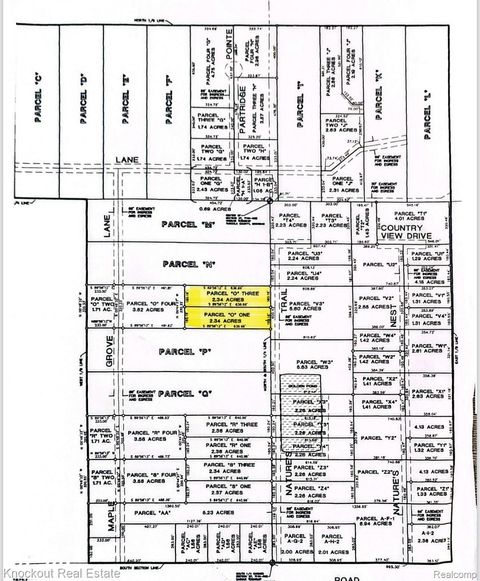 #0045 Natures Trail Road Vassar Township MI 48768