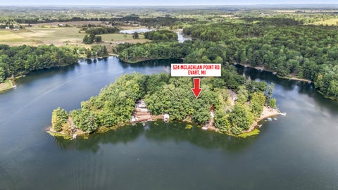 Tiny photo for 524 McLachlan Point Road, Evart Township, MI 49631 (MLS # 72026045966)