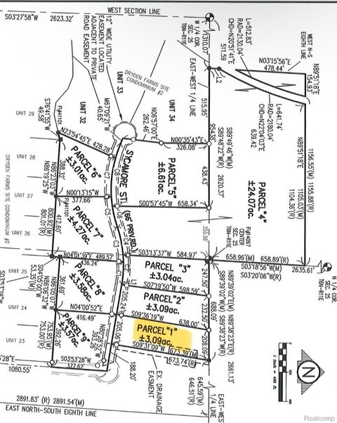 Parcel 1 Sycamore St. Dryden Township MI 48428