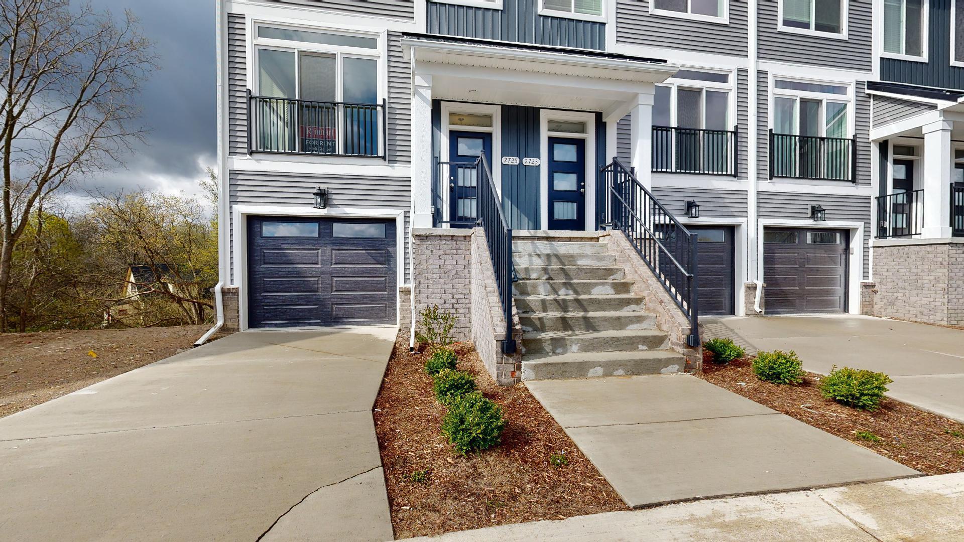 Front of Townhomne