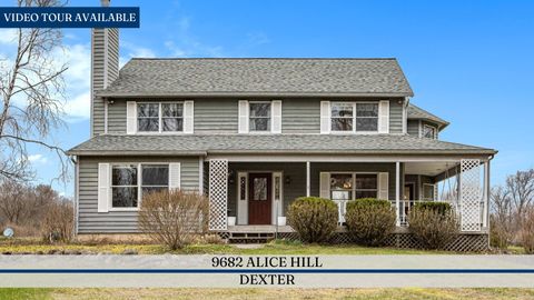 9682 Alice Hill Road Dexter Township Washtenaw MI 48130