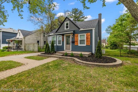 1437 Pearson Street Ferndale City MI 48220