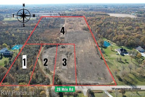 VACANT 1 - 28 Mile Road Ray Township MI 48096