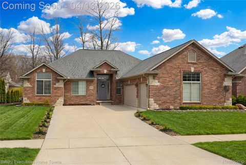 Photo of 50486 Torrey Pines Drive, Macomb Township, MI 48042 (MLS # 20261023267)