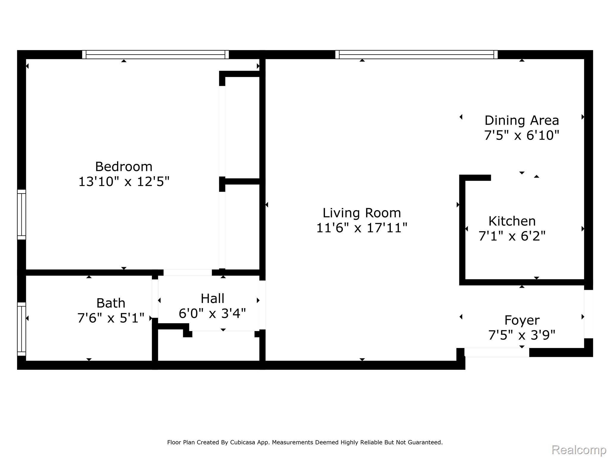 Royal Oak City, Michigan 48073, United States, 1 Bedroom Bedrooms, ,1 BathroomBathrooms,Residential,Active,206199