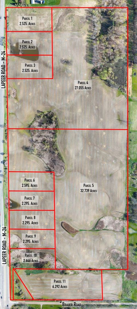 Parcel 1 Lapeer Road Metamora Township MI 48371