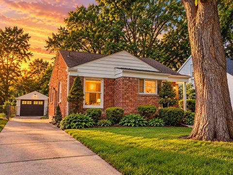 Photo of 20290 Woodmont Street, Harper Woods City, MI 48225 (MLS # 81026053555)