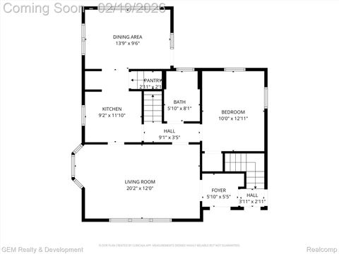 Tiny photo for 306 W Main Street, Northville City, MI 48167 (MLS # 20261009953)