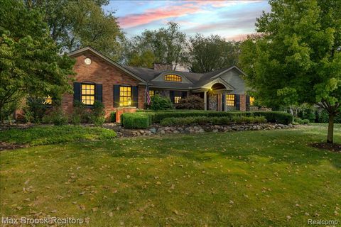 6287 Thorncrest Drive Bloomfield Hills City MI 48301