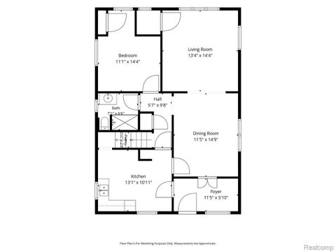Tiny photo for 2985 Fischer Street, Detroit City, MI 48214 (MLS # 20261081336)