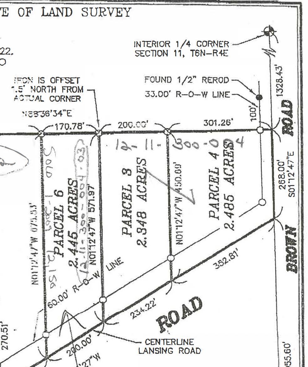 Vacant Land Lansing & Brown Road