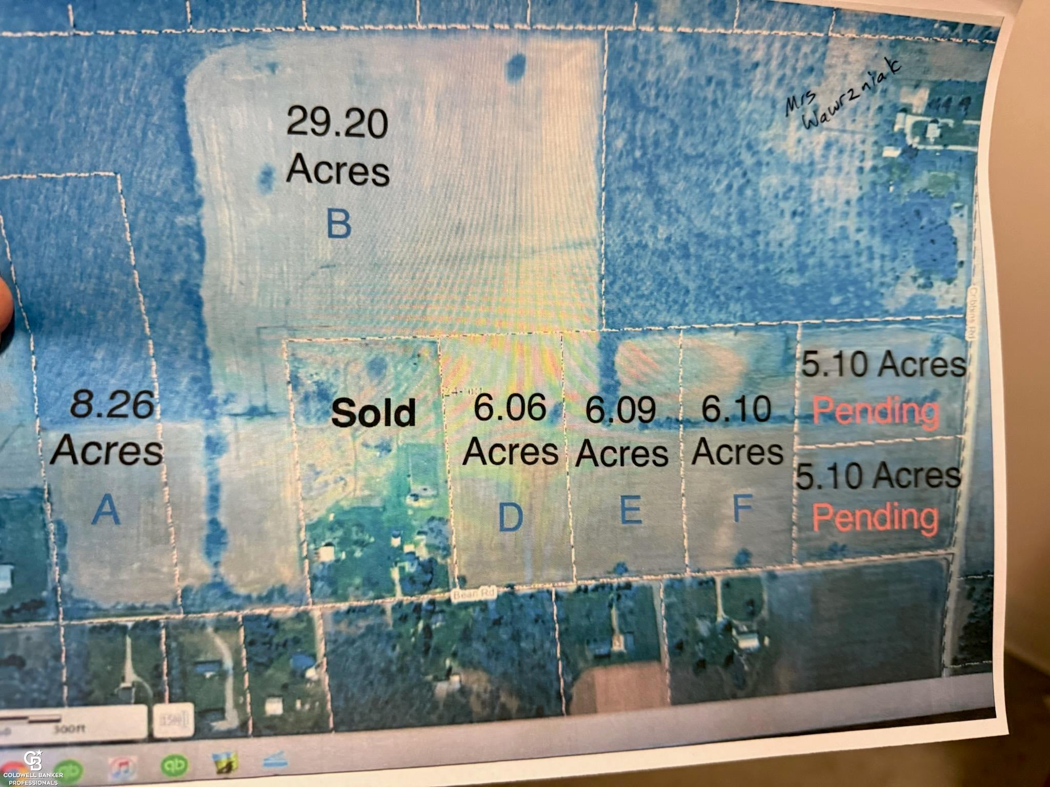 00 Bean VL Lot E Road