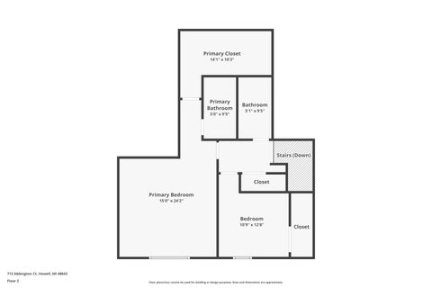 Tiny photo for 713 Abbington Court, Genoa Township, MI 48843 (MLS # 81026045647)