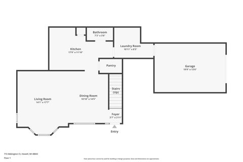 Tiny photo for 713 Abbington Court, Genoa Township, MI 48843 (MLS # 81026045647)