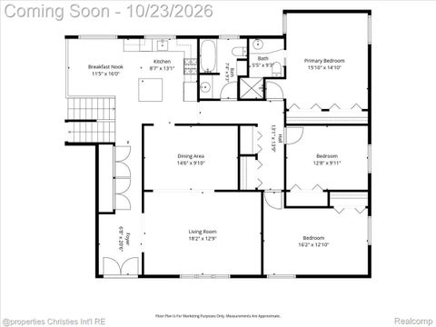 Tiny photo for 2779 W Wattles Road, Troy City, MI 48098 (MLS # 20261085144)