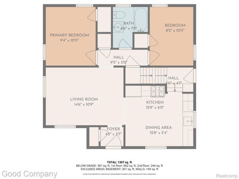 Tiny photo for 13680 Borgman Street, Oak Park City, MI 48237 (MLS # 20261003063)