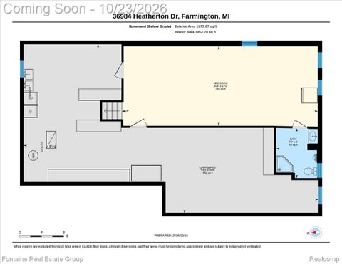 Tiny photo for 36984 Heatherton Drive, Farmington City, MI 48335 (MLS # 20261075606)