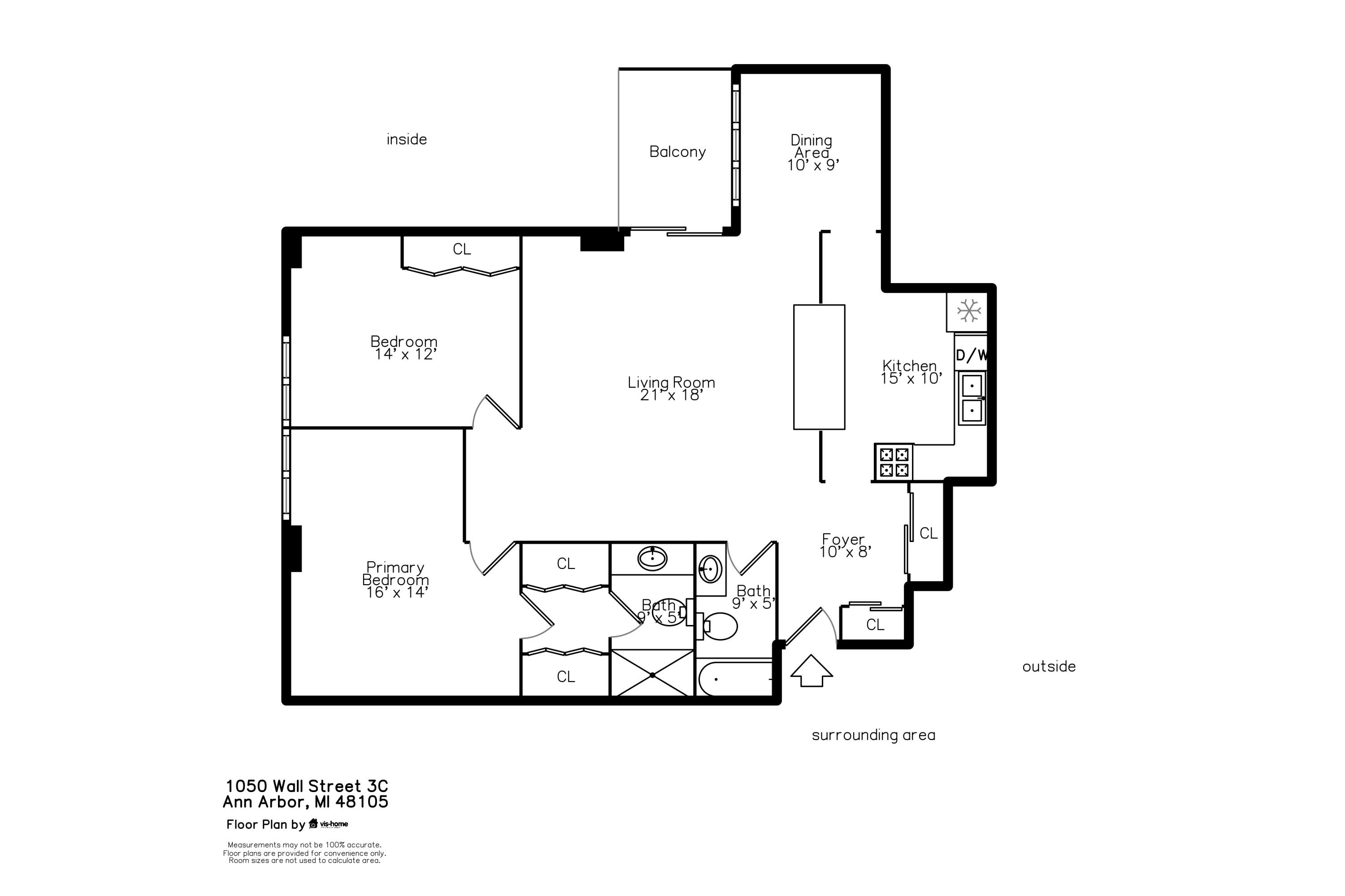 1050 Wall Street 3C