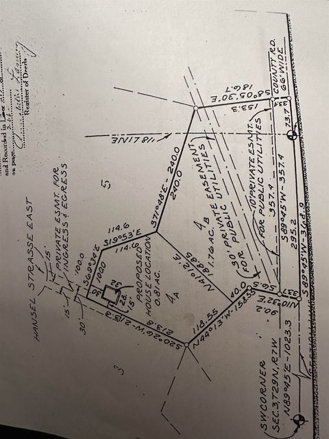 00 Hansel Strause E Custer Township MI 49615