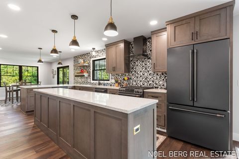 Tiny photo for 11575 Leonard Road, Crockery Township, MI 49448 (MLS # 71026009872)