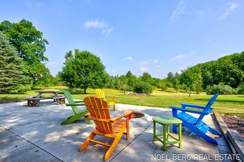 Tiny photo for 11575 Leonard Road, Crockery Township, MI 49448 (MLS # 71026009872)