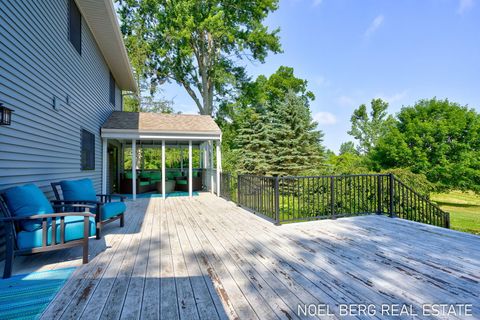 Tiny photo for 11575 Leonard Road, Crockery Township, MI 49448 (MLS # 71026009872)