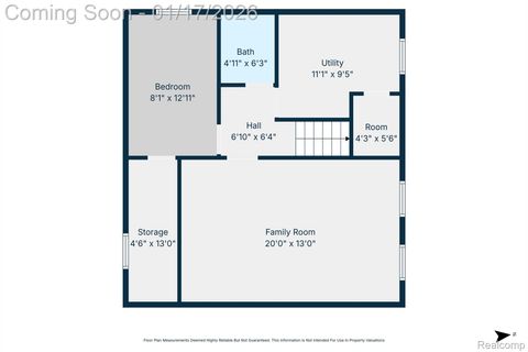 Tiny photo for 22321 Cleveland Street, Dearborn City, MI 48124 (MLS # 20251062083)