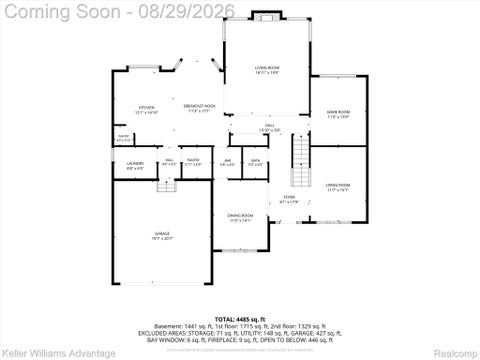 Tiny photo for 17012 Algonquin Drive, Northville Township, MI 48168 (MLS # 20261065081)